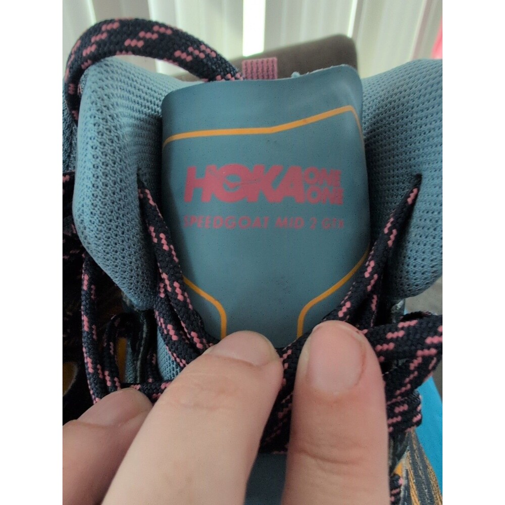 Hoka Speedgoat Mid 2 GTX Women's Hiking Shoe Sz 9.5, Worn 1x, ORIGINAL BOX - Picture 7 of 9